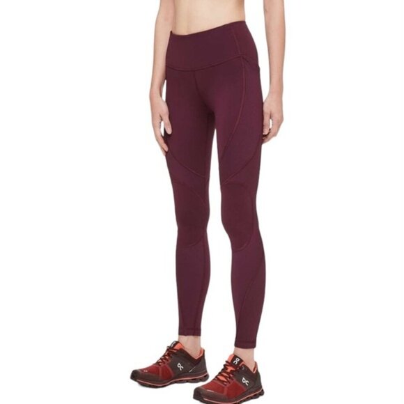 Lululemon On Repeat 7/8 Tight *28"Dark Adobe size 10 - Picture 2 of 13